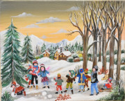 Bataille de boules de neige