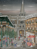 Mirepoix sous la neige