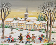 Promenade d'hiver avec les enfants